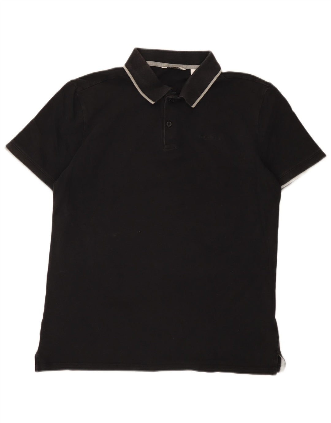 Calvin Klein Polo Homme Noir Moyen Coton