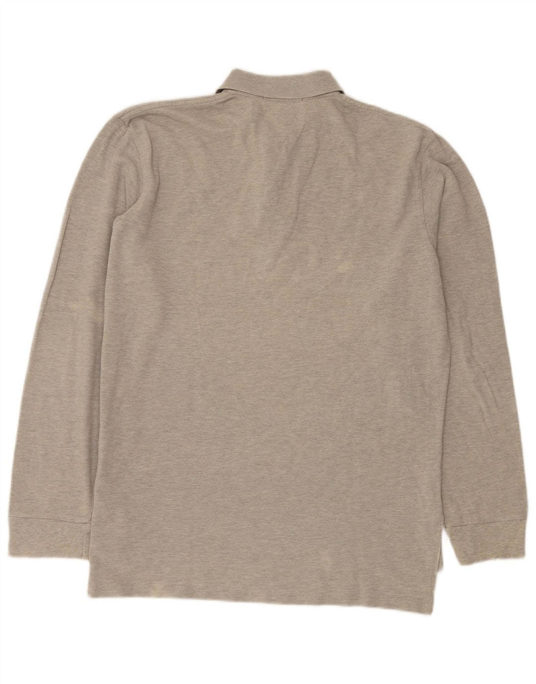 POLO RALPH LAUREN Polo ample à manches longues pour homme en coton gris moyen