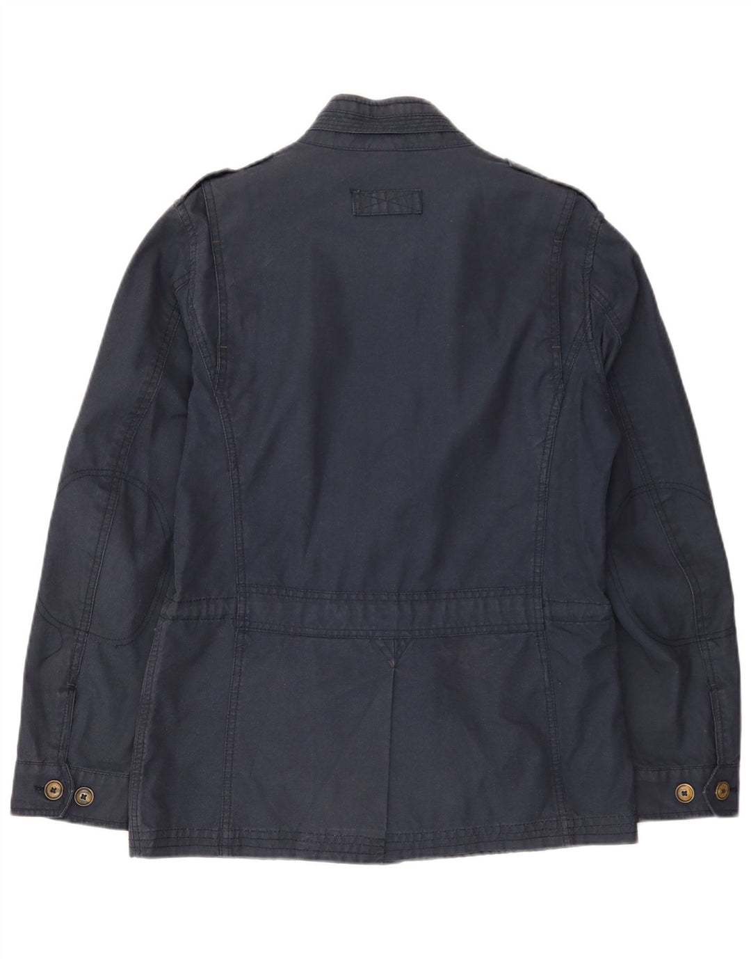 MASSIMO DUTTI Veste militaire pour homme UK 36 Small Bleu marine