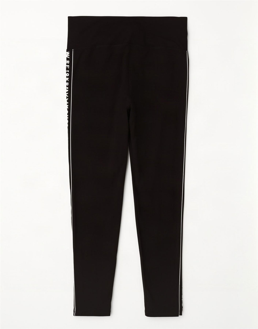 Dkny Leggings graphiques pour femmes UK 14 coton noir moyen