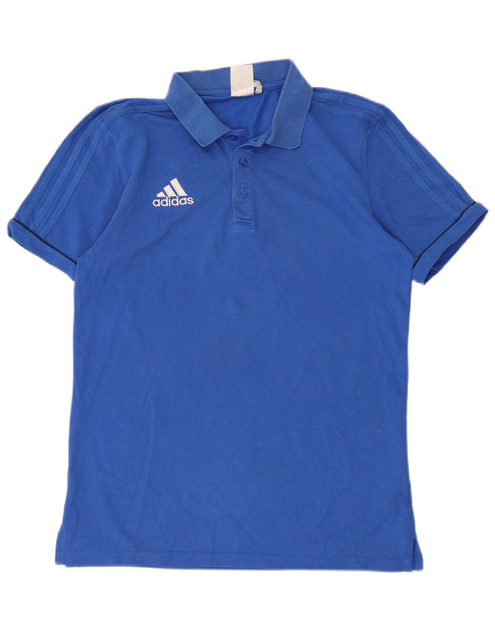 Adidas Polo Climalite Homme Bleu Moyen