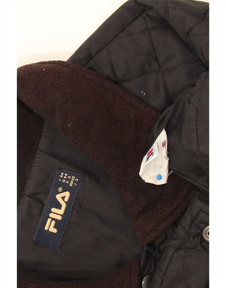 Fila Veste matelassée coupe ample IT 44 XS Noir Polyamide