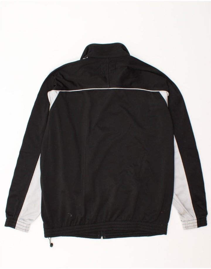DIADORA Veste de survêtement graphique pour homme UK 40 Medium Noir Colourblock