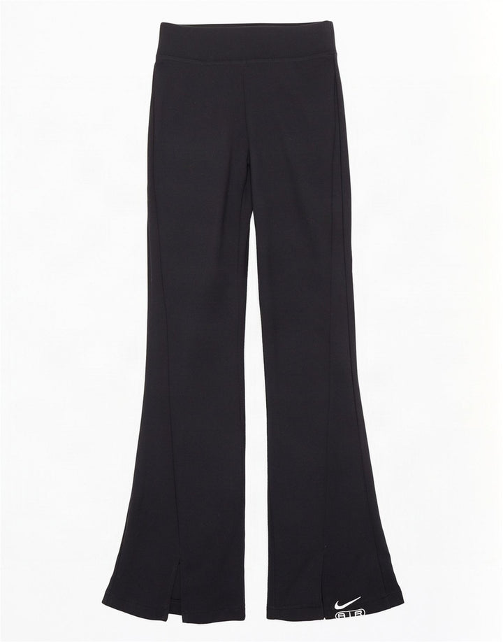 Nike Pantalon de survêtement évasé pour femme UK 10 Small Noir