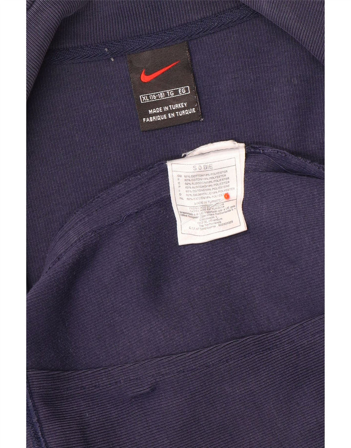 Nike Veste de survêtement pour garçon 15-16 ans XL Bleu marine