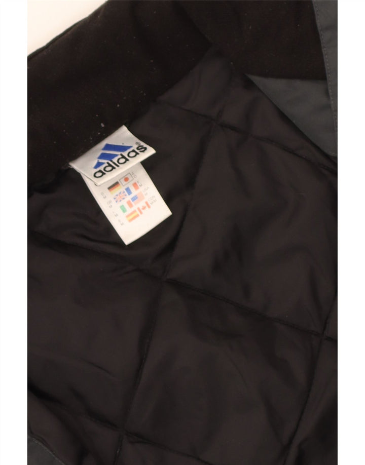 Adidas Polo Homme UK 38 Gris Moyen Polyamide