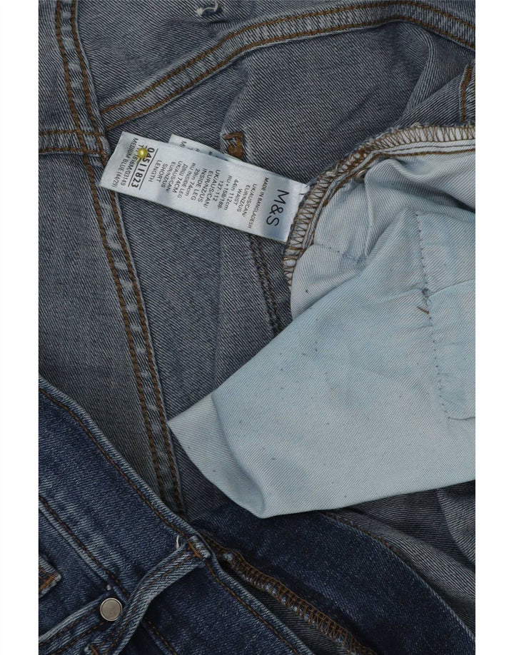 Marks & Spencer Jean droit homme W44 L29 bleu coton