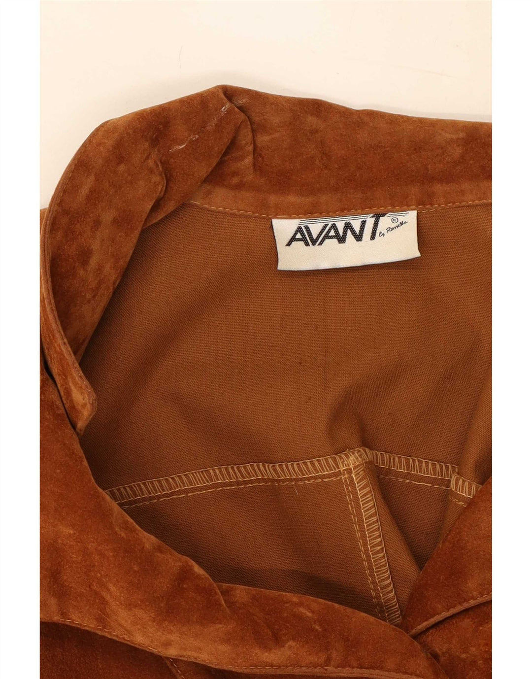 Avant Gilet en daim pour femme UK 12 Marron moyen