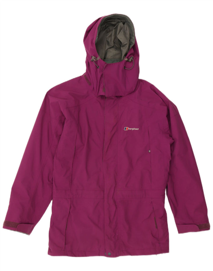 Berghaus Veste de pluie à capuche pour femme UK 12 Medium Violet Nylon
