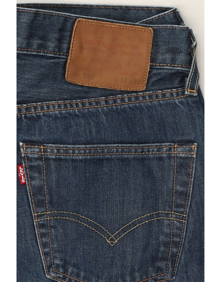 Levi's Jean Droit 501 Homme Bleu W30 L28 Coton