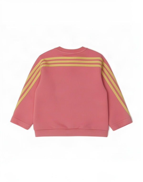 Adidas Sweat-shirt Disney Graphic pour bébé fille 9-12 mois en coton rose