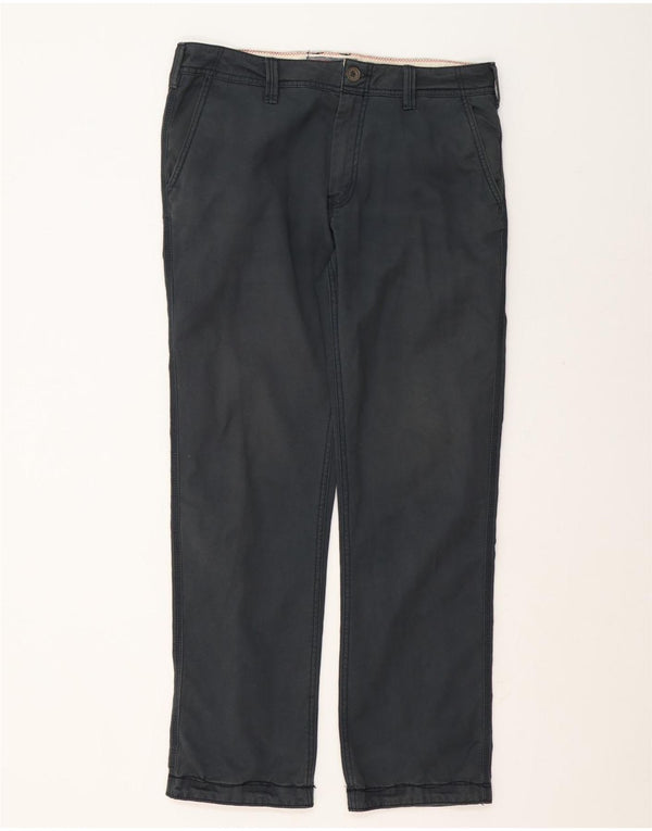 Fat Face Pantalon Chino Droit Homme W34 L31 Gris Coton