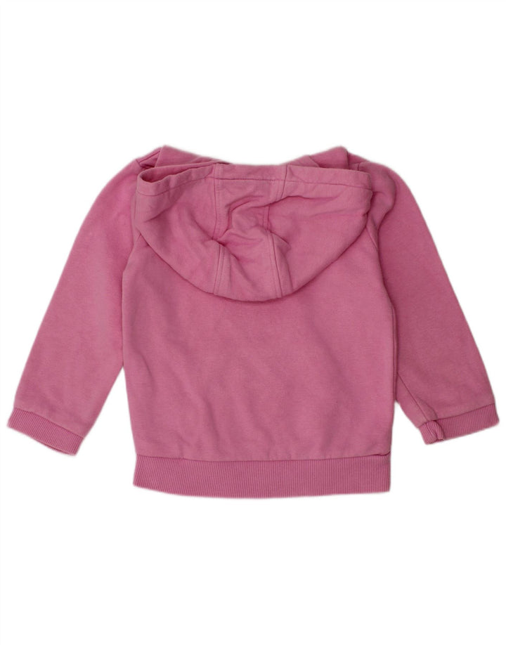 ELLESSE Pull à capuche graphique pour bébé fille 18-24 mois en coton rose