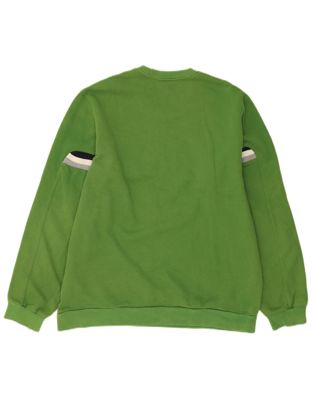 ADIDAS Sweat-shirt graphique pour hommes en coton vert grand