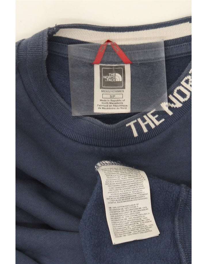 The North Face Sweat-shirt graphique pour hommes, petit coton bleu marine