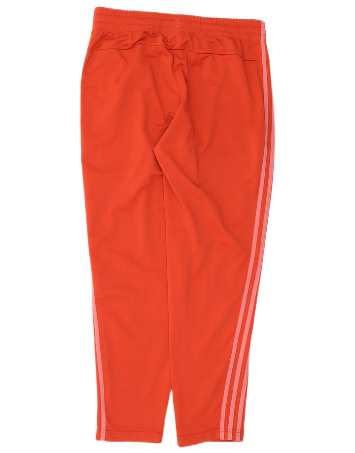 Adidas Pantalon de survêtement pour femme UK 16/18 Large Rouge Polyester