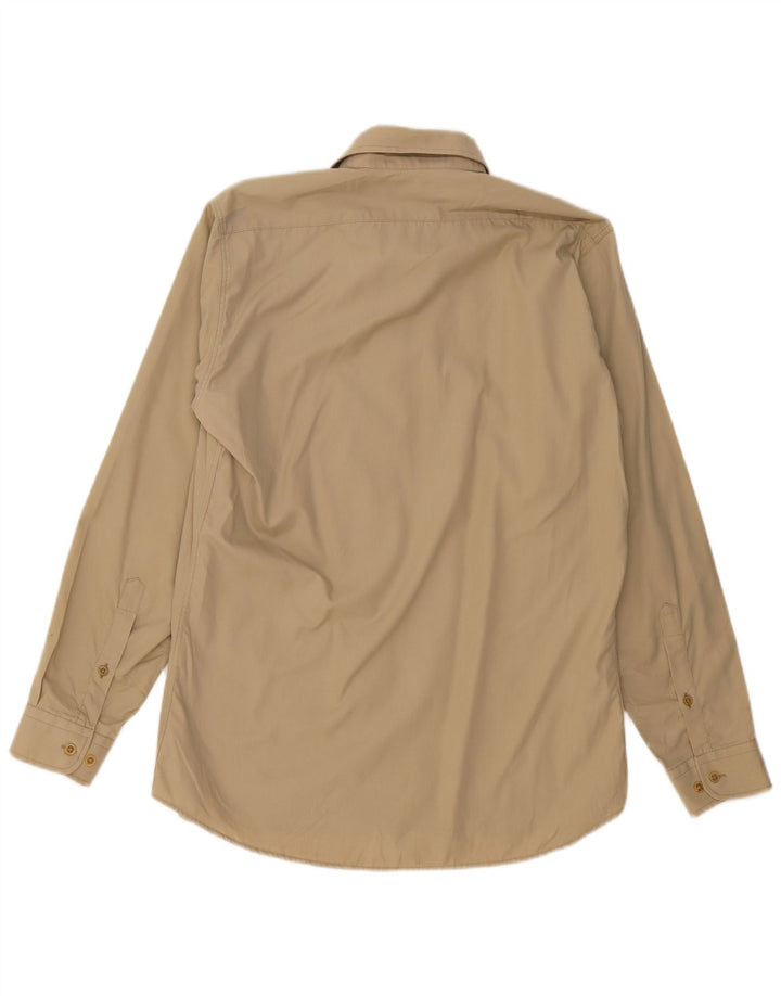 Marlboro Classics Chemise Slim Fit Homme Grand Coton Beige