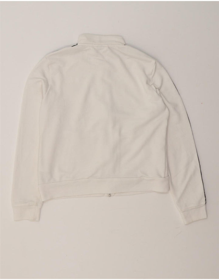 Puma Veste de survêtement graphique pour femme UK 14 Medium Blanc Colourblock