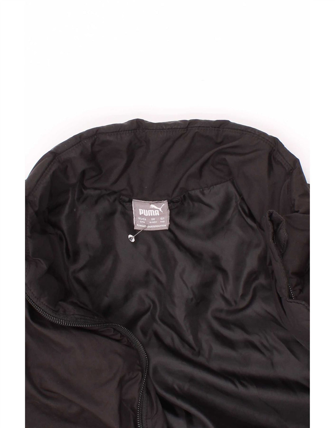 Puma Veste matelassée graphique garçon 9-10 ans Noir Polyester