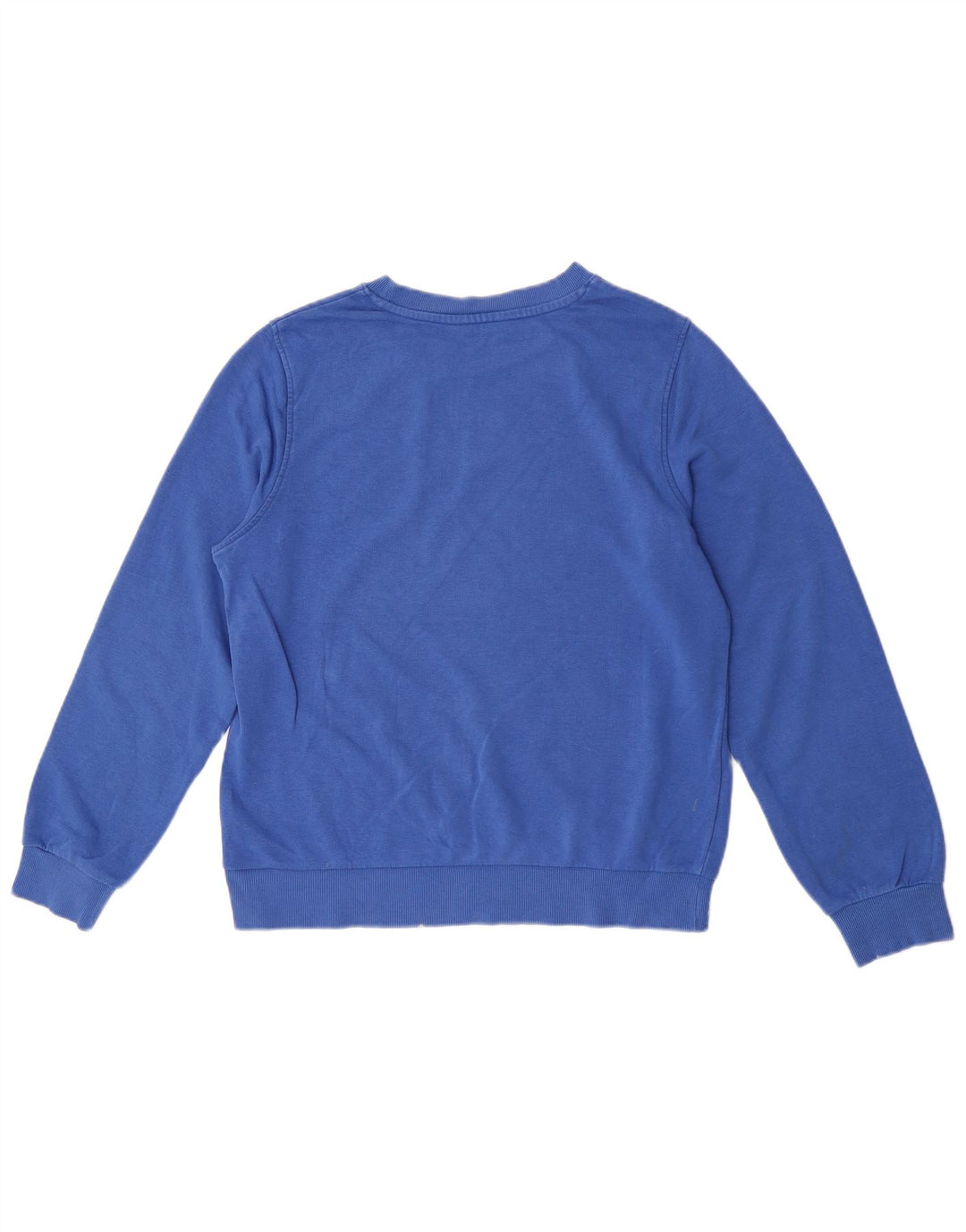 Marks & Spencer Sweat-shirt pour femme UK 12 Bleu moyen Coton