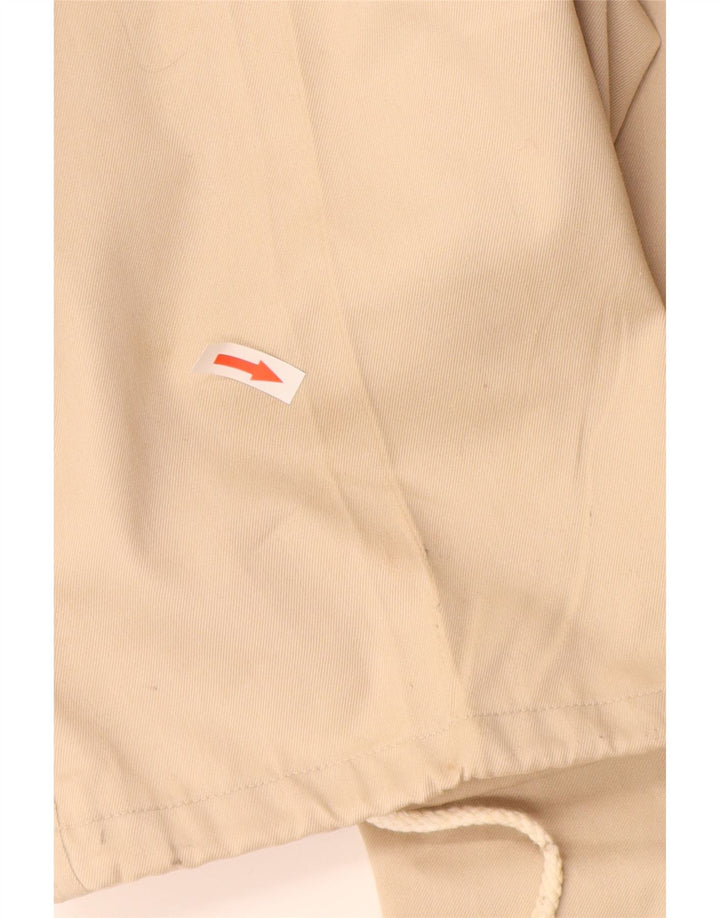 VINTAGE Pantalon cargo coupe régulière pour homme Petit W28 L31 Beige Polyester