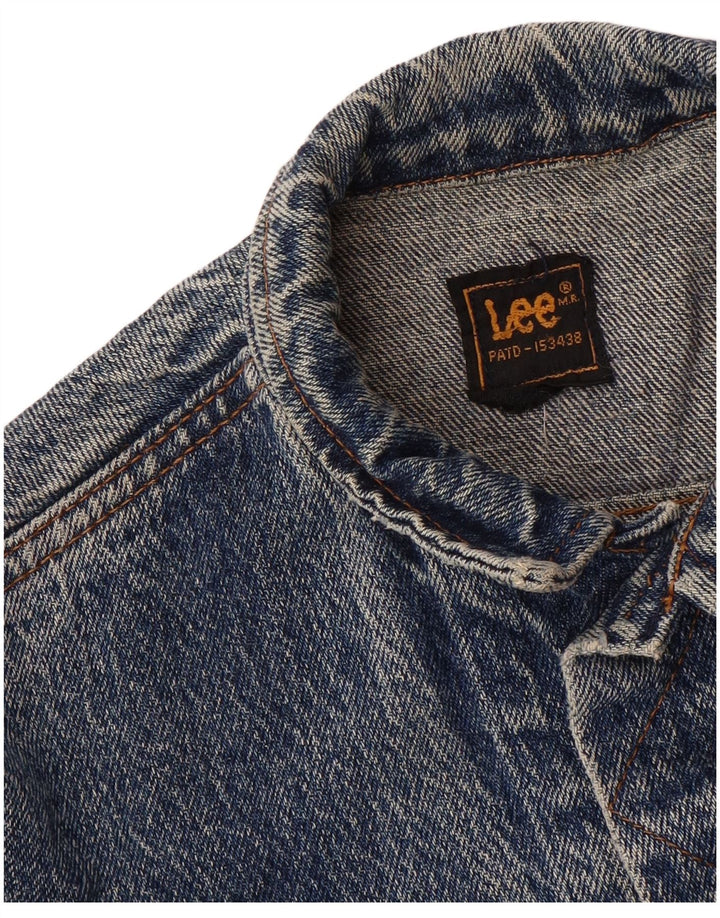 LEE Veste en jean pour homme UK 36 Petit Bleu