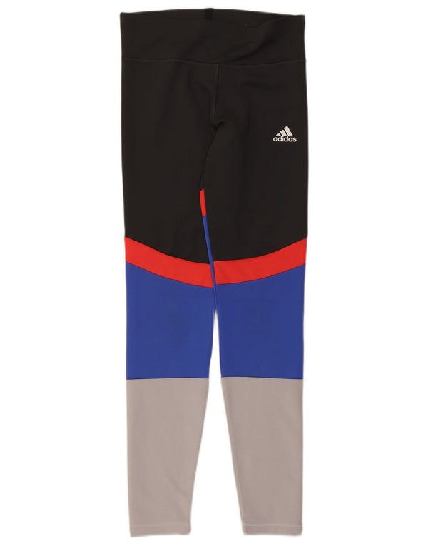 Adidas Leggings Climalite Fille 14-15 ans Multicolore Colourblock