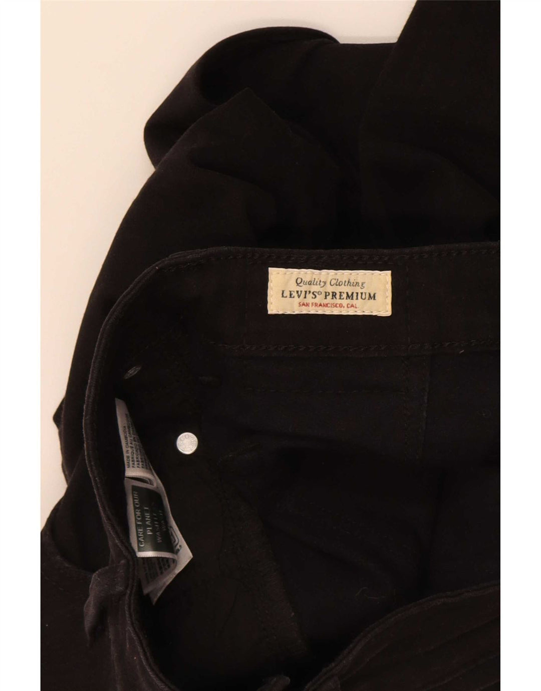 Levi's Jean Slim 712 Femme W26 L30 Coton Noir