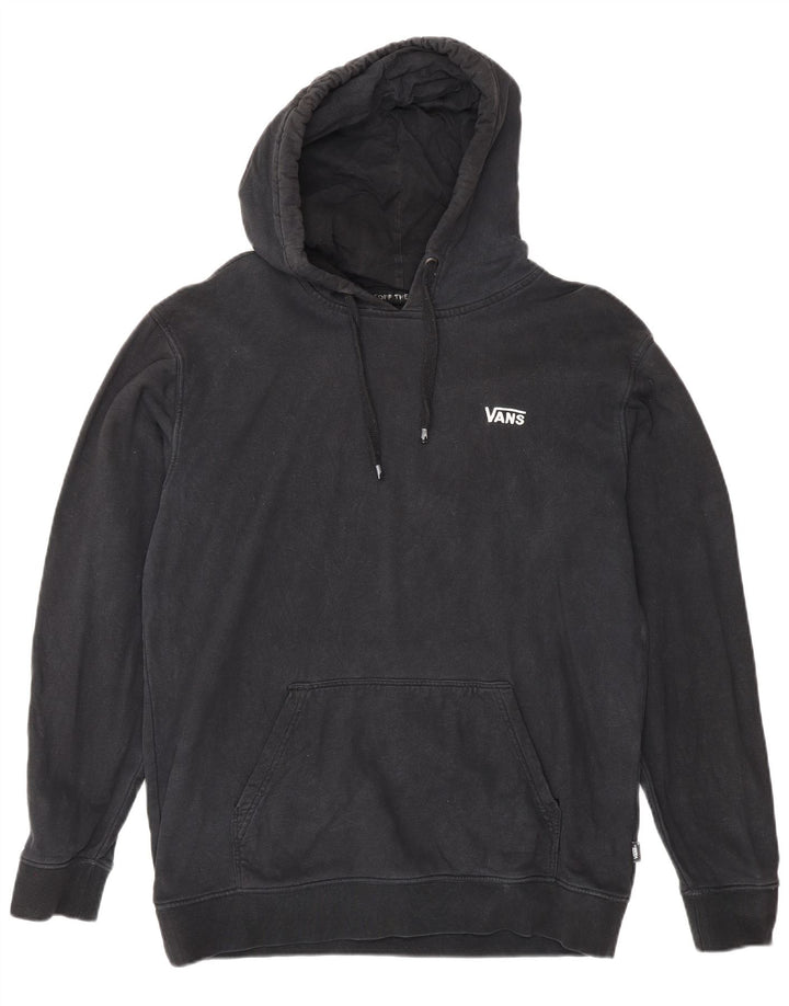 Vans Pull à capuche pour homme en coton noir moyen