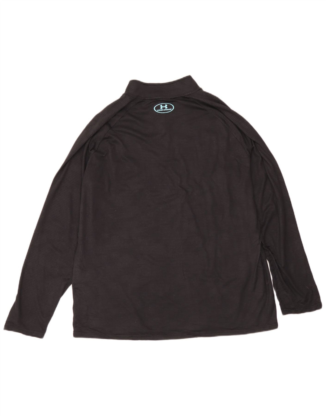 Under Armour Haut de survêtement Heat Gear pour homme avec col zippé Noir Taille L