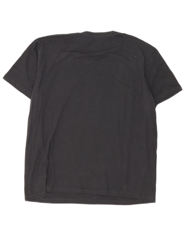 Jack & Jones T-Shirt Graphique Homme Noir XL Coton