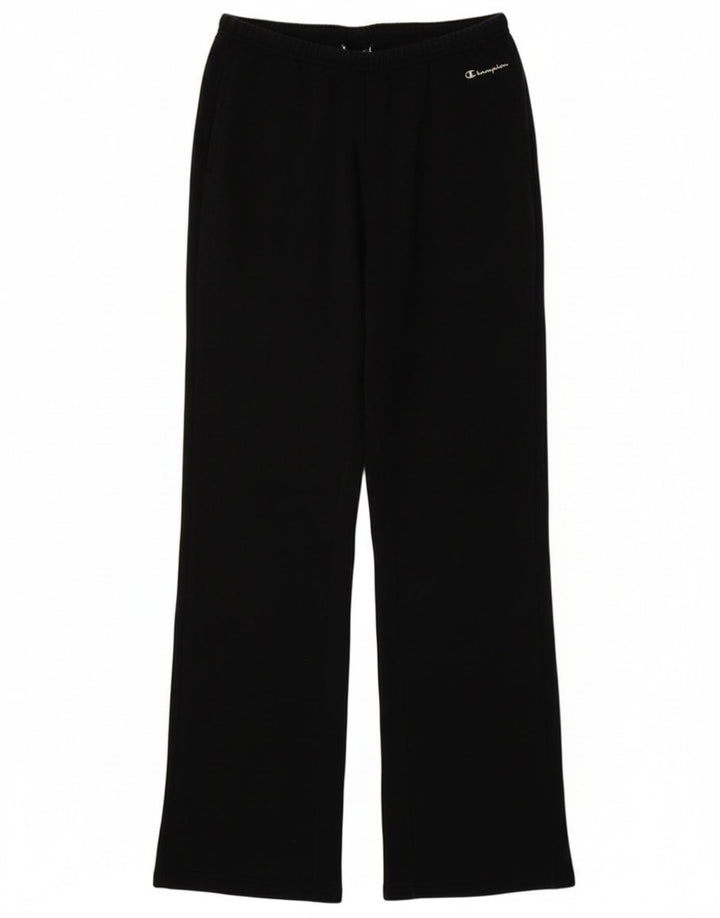 Champion Pantalon de survêtement pour femme UK 12 Medium Noir Coton