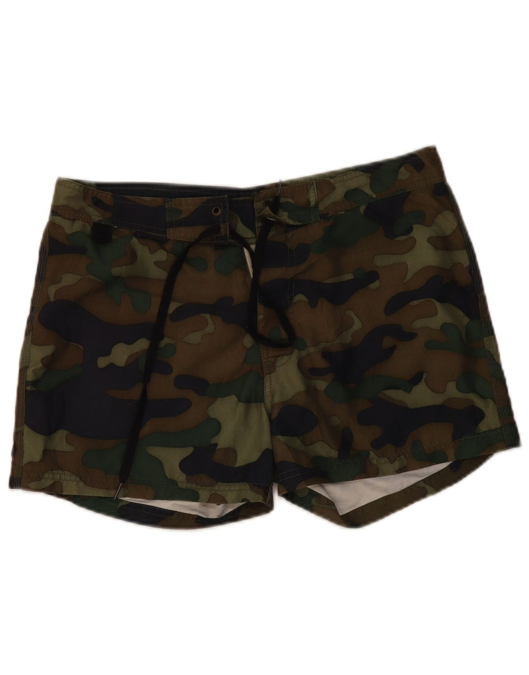 Sundek Short de Bain Homme Kaki Moyen Camouflage Polyester