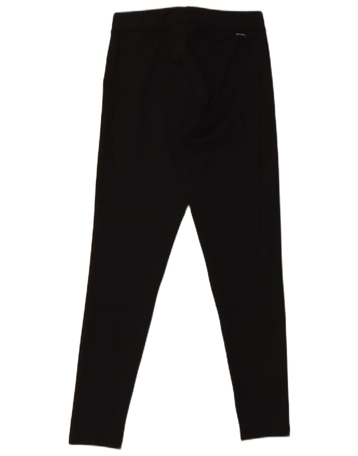 Adidas Climalite Leggings UK 12/14 Medium Noir Polyester
