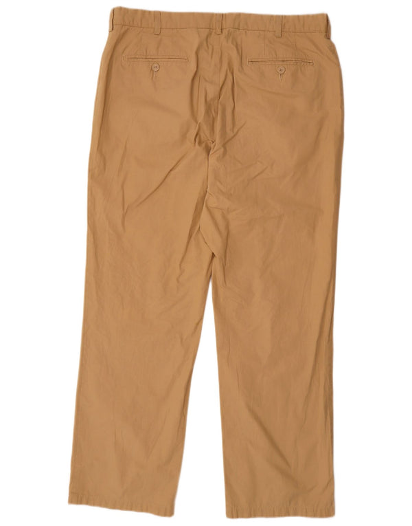 Marks & Spencer Pantalon Chino Droit Homme W38 L31 Coton Beige