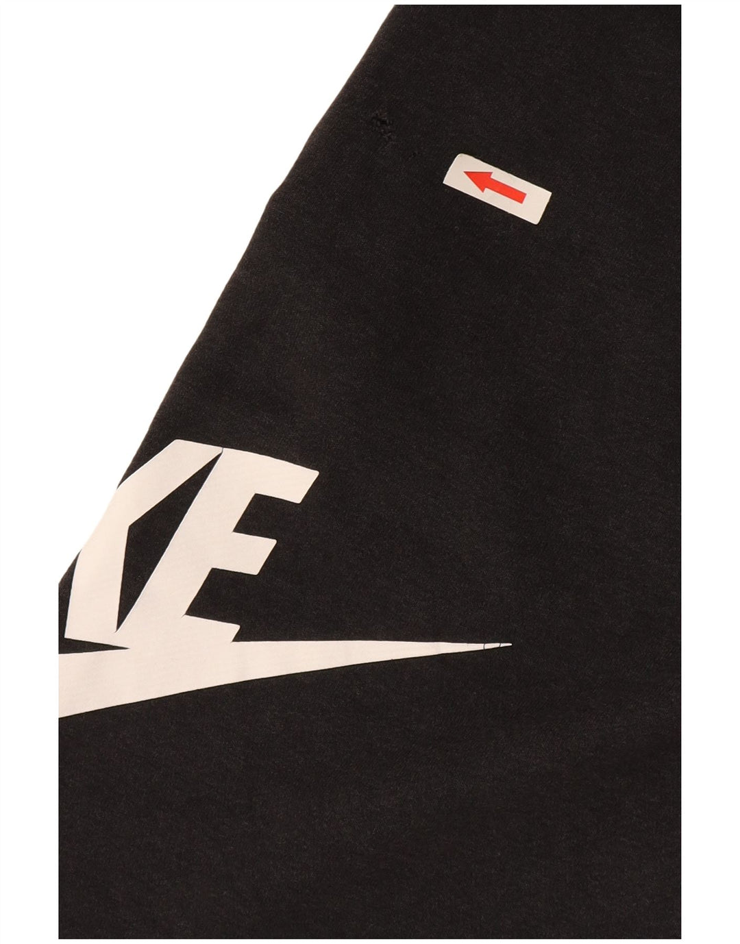 Nike Short de sport graphique pour homme en coton noir Taille L