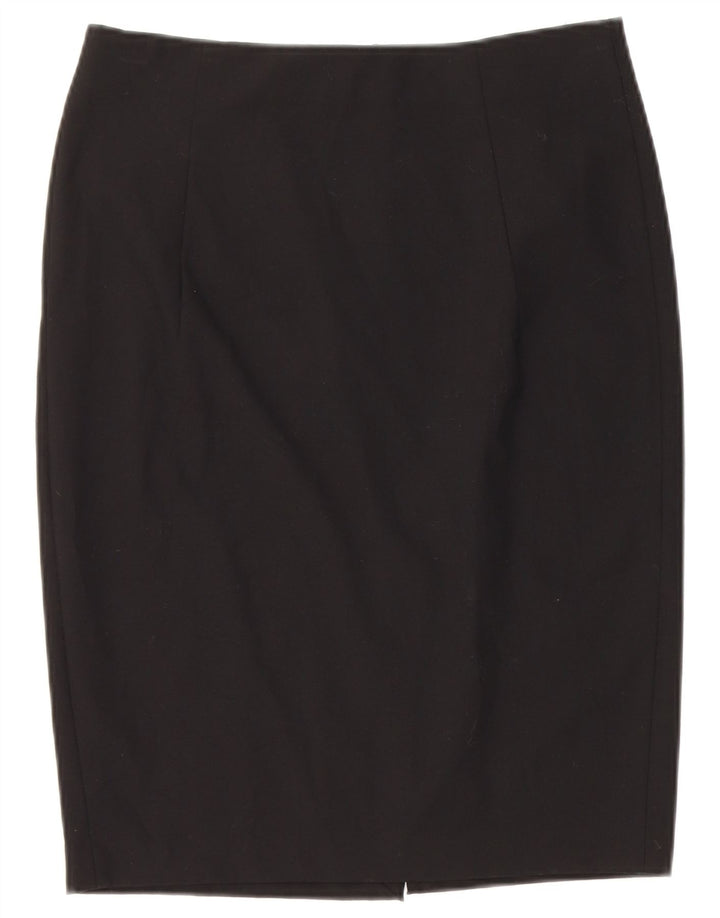 Jupe crayon femme Zara EU 38 Small W28 Noir Polyester
