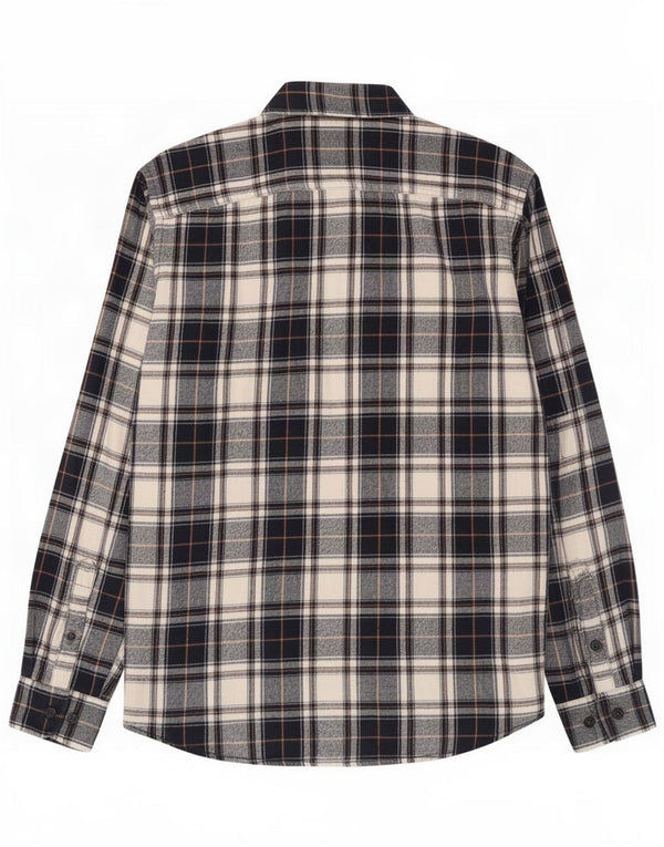 Jack & Jones Chemise Flanelle Homme Bleu Marine Moyen Carreaux Coton