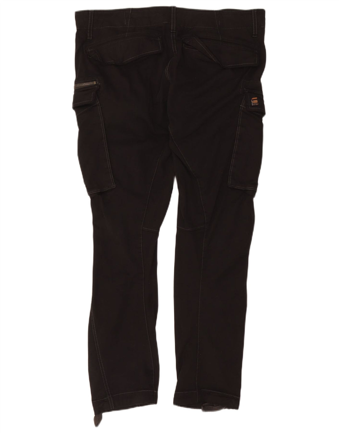 G-STAR Pantalon Cargo Slim Homme W36 L32 Coton Noir