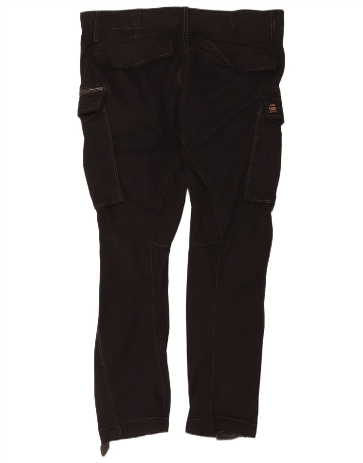 G-STAR Pantalon Cargo Slim Homme W36 L32 Coton Noir