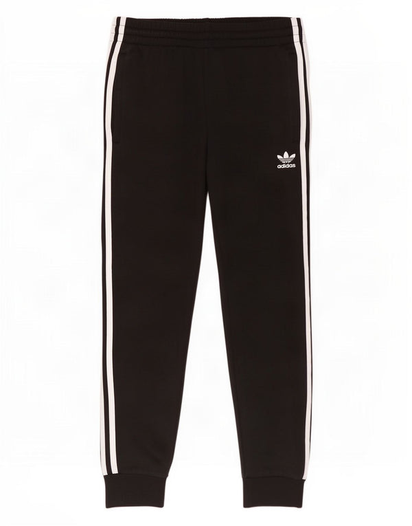 Adidas Pantalon de survêtement pour homme en coton noir Taille S