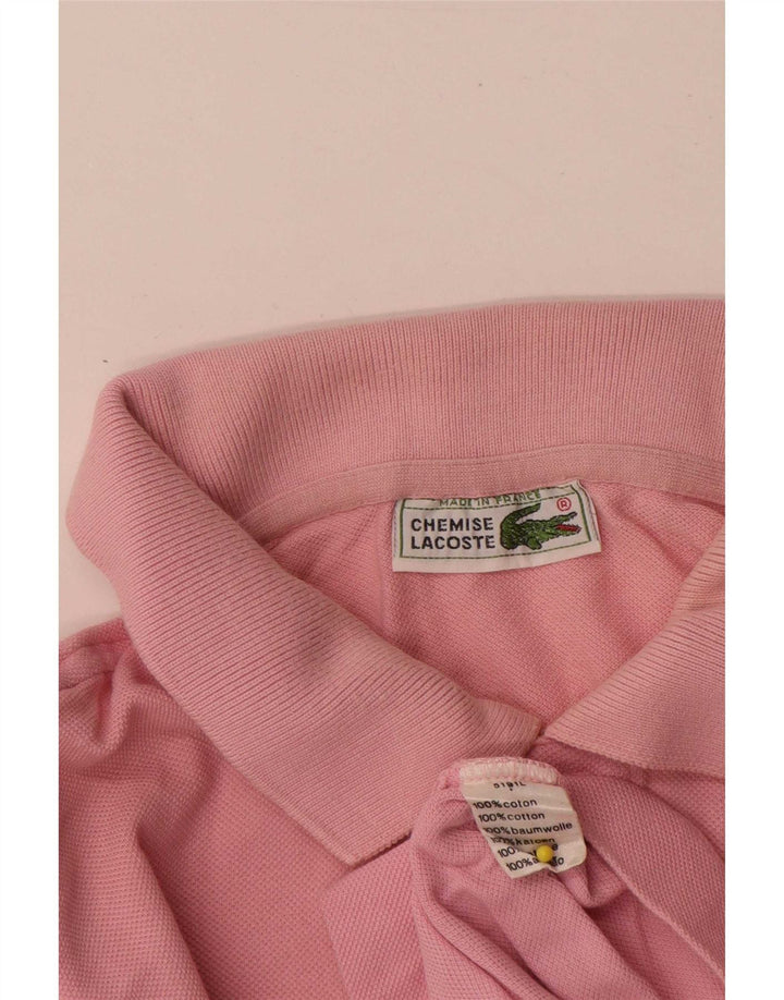 Lacoste Polo Homme Taille 5 Grand Coton Rose