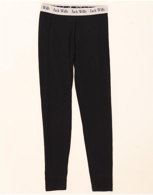 Jack Wills Legging graphique pour femme UK 8 Small Noir Colorblock Modal