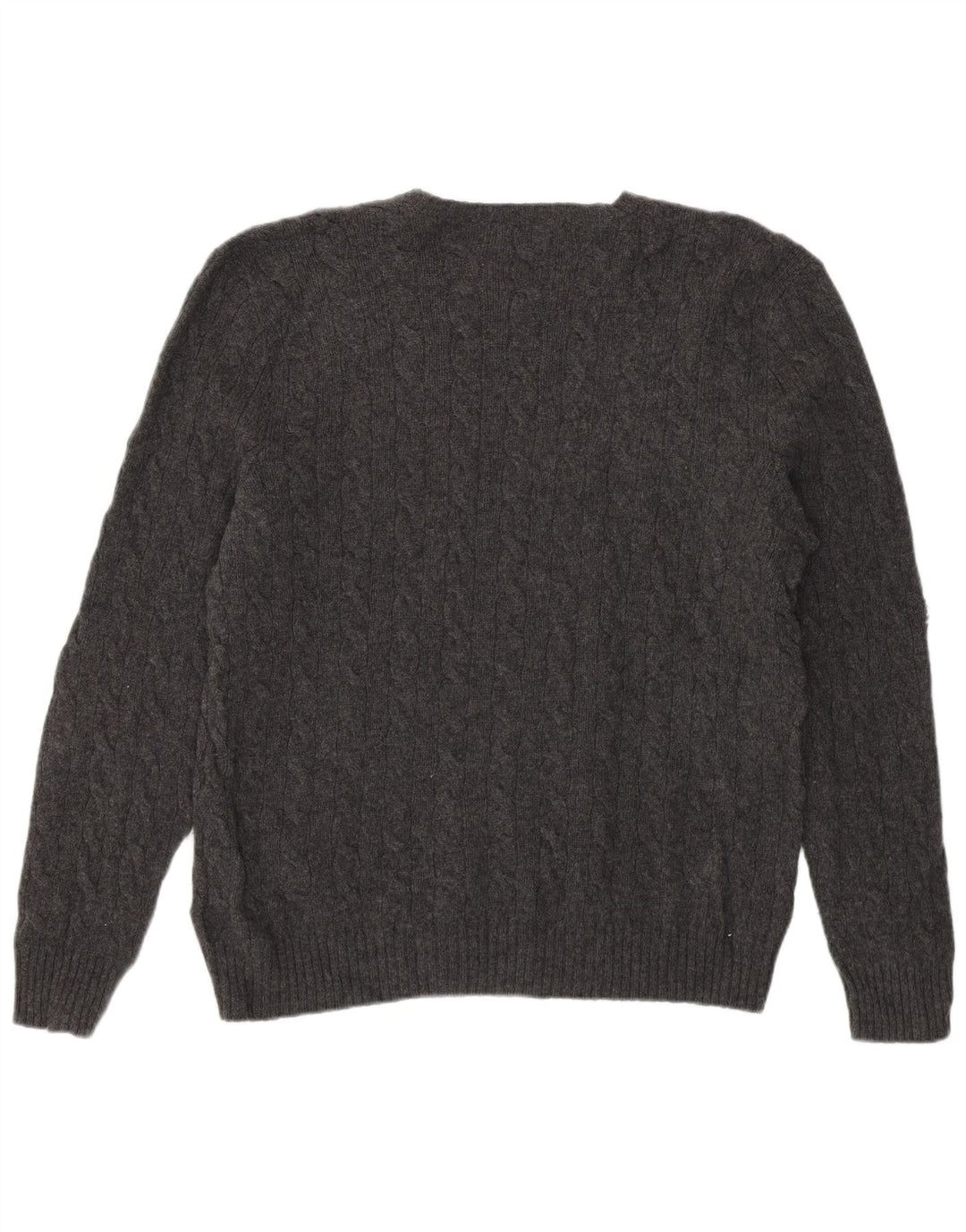 Polo Ralph Lauren Pull ras du cou pour homme XL en laine grise