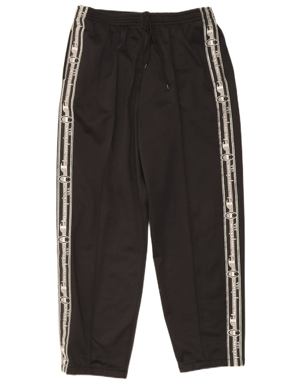 Champion Pantalon de Survêtement Graphique Homme XL Noir Polyester
