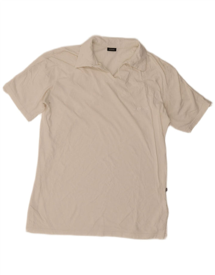 Ferre Polo Homme Petit Blanc Coton