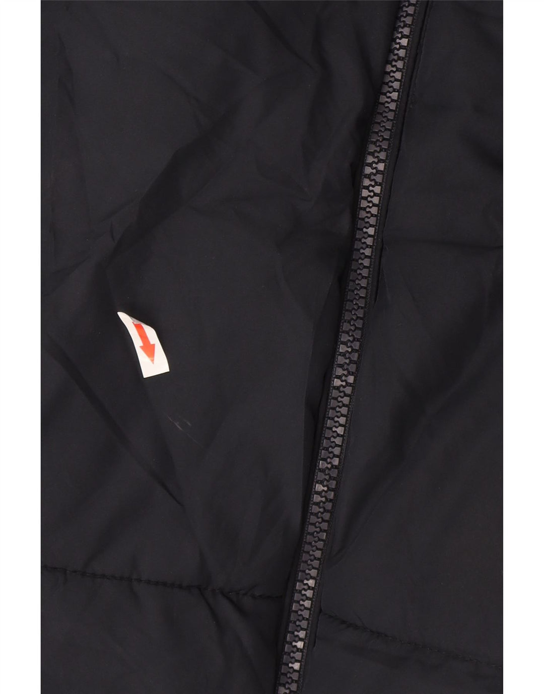 Zara Veste matelassée à capuche surdimensionnée pour femme UK 6 XS Bleu marine Polyester