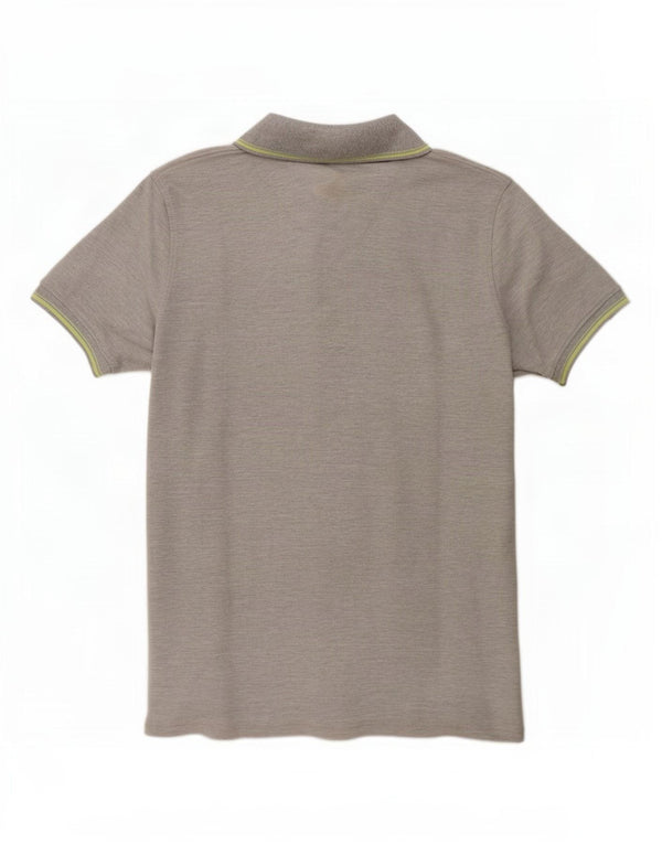 Reebok Polo Homme Large Gris Coton