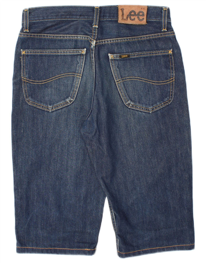 LEE Short en Jean Detroit Homme W32 Bleu Moyen Coton