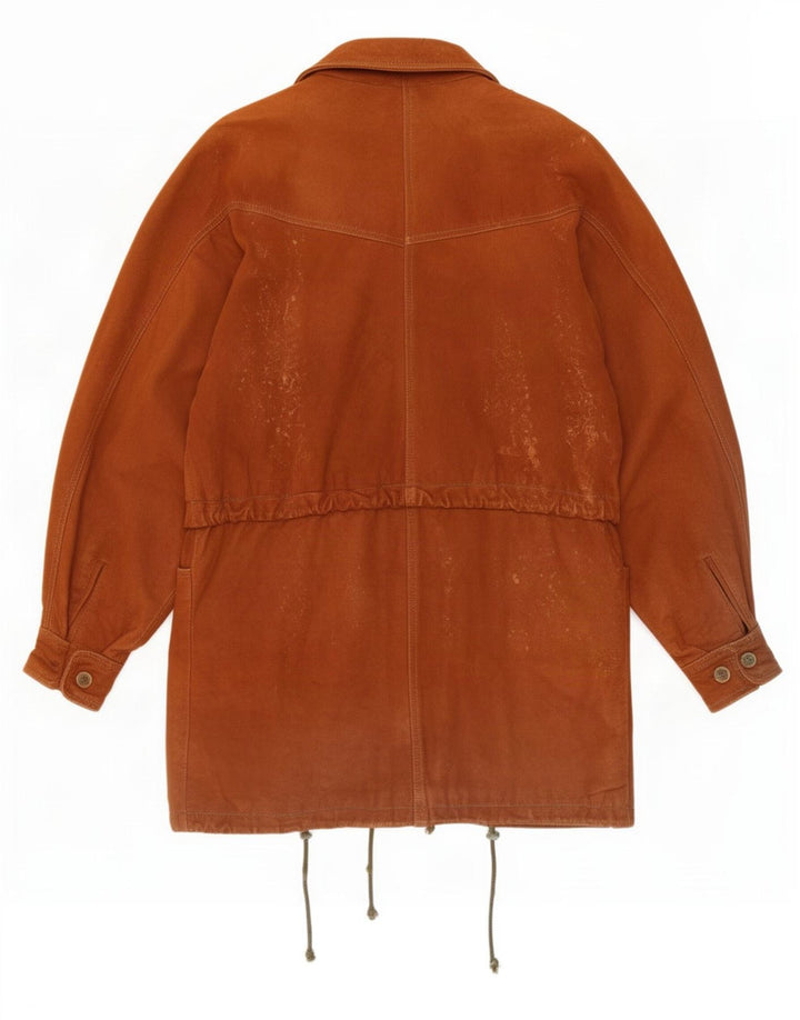 veste en cuir homme vintage UK 40 Grand Marron
